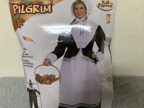 Forum Novelties Womans Lady Pilgrim Halloween Costume Adult X-Large - Picture 5 of 12