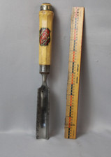 Vintage Spannsage Ulmia German 1-1/8" Framers Woodworker's Gouge Inv#QU25