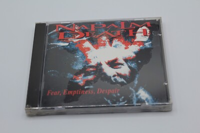 This is a WAAY OOP *SEALED* & RARE Napalm Death Fear, Emptiness, Despair CD
