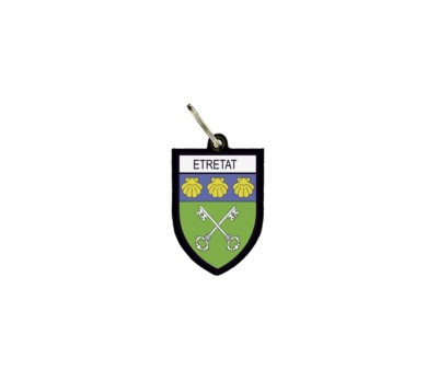 schlüsselanhänger schlüsselband flagge flaggen wappen stadt frankreich etretat