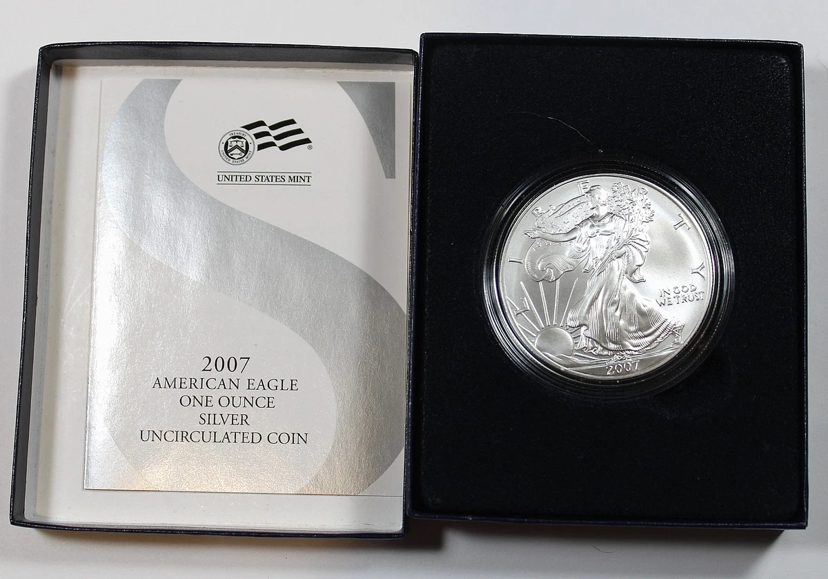 American Eagle 2007 Silver Bullion Coins for sale | eBay