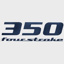 Yamaha Boat Outboard Decal 1035040 | 350 Four Stroke Navy Blue