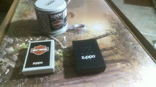 zippo harley davidson 3 lighter lot