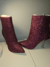 NEW Nine West Tonight Dress Glitter Booties Size 7.5M