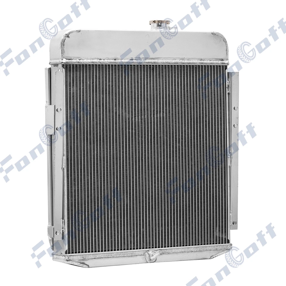 Ventilador de cubierta de radiador de 4 filas apto para Plymouth Special Deluxe Suburban AT CC4950 1949-50 Foto 2 de 4