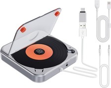 Portable Car CD Player with USB/AUX Port,External CD Player Compatible with Car