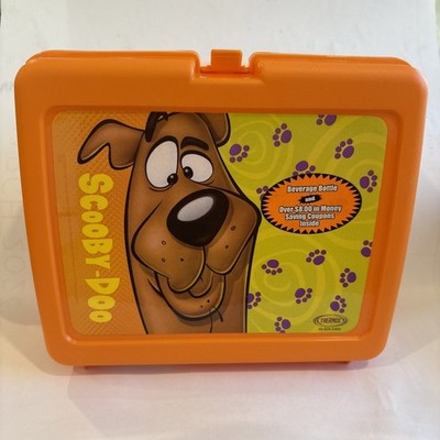 Vintage Scooby Doo Thermos Lunchbox Orange. Complete Set. | eBay
