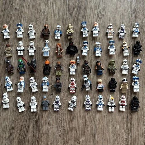 LEGO Star Wars Minifigure lot CLONES + Rare figs And Parts