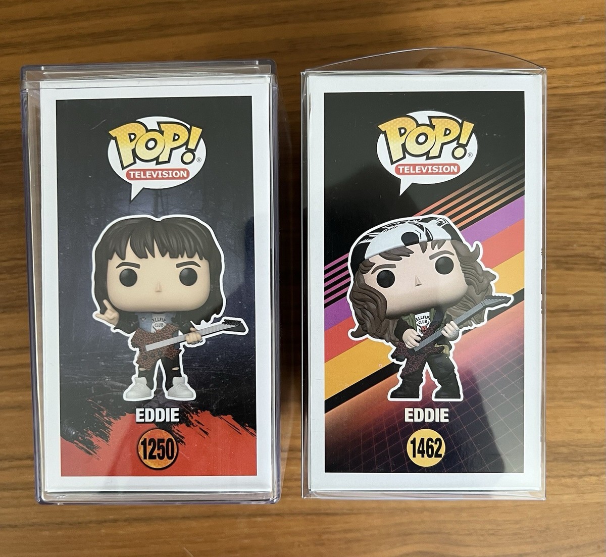 Funko Pop Stranger Things Eddie #1462 #1250 Vinyl Figure Special 