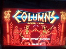 vintage " COLUMNS " arcade pcb org.SEGA, jamma,