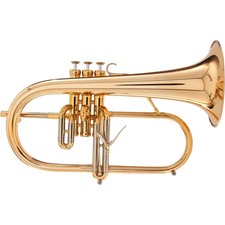 Adams Sonic Series Bb Flugelhorn Gold Lacquer, Yellow Brass Bell 197881444792 OB