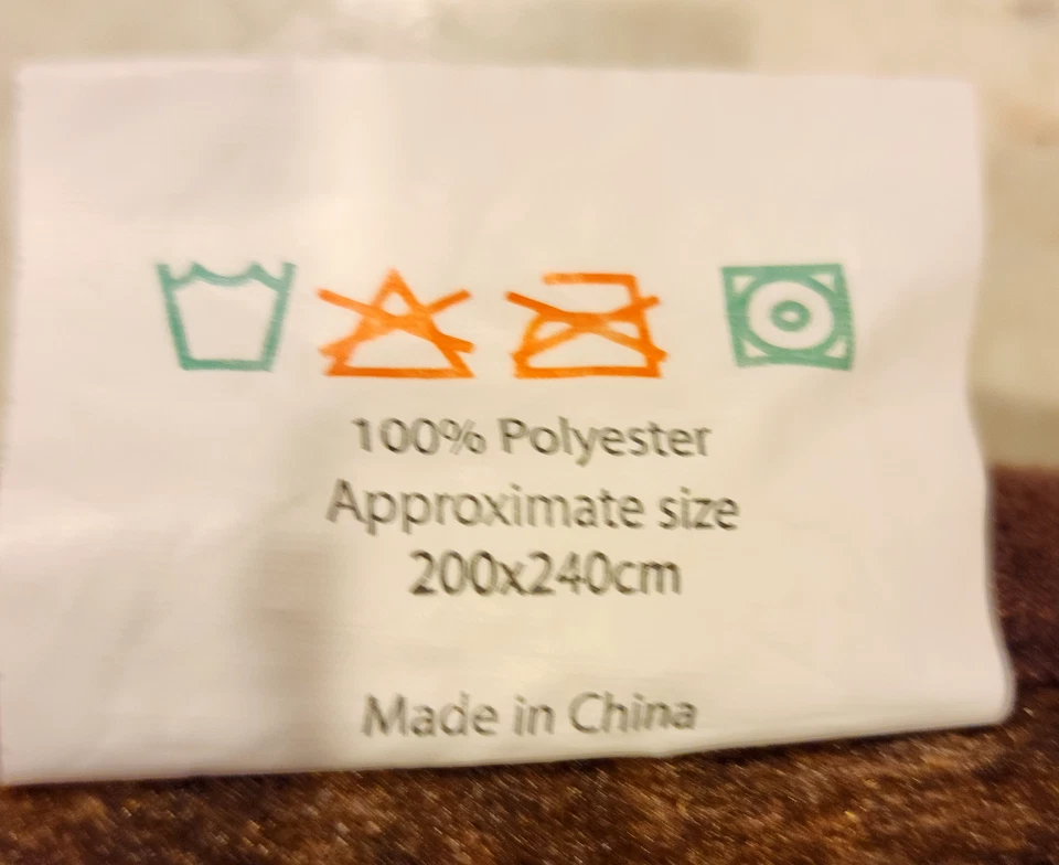 Orange Sugar Skull Queen size 1 ply Super Soft Thick Plush Blanket 79"X94" - Image 4 of 4