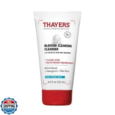 THAYERS Blemish Clearing Face Cleanser with 1.5% Salicylic Acid, Acne Treatme