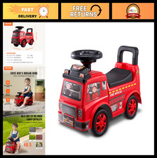 Ride On Push Car for Toddlers 19 Months, Sit to Stand Racer Toy, Music Storag