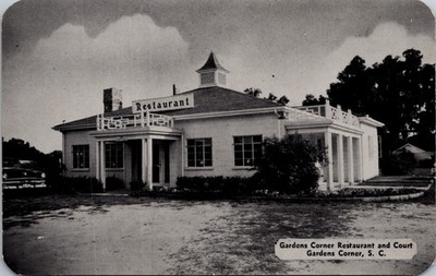 Gardens Corner Restaurant and Court South Carolina Highway 17 Postcard