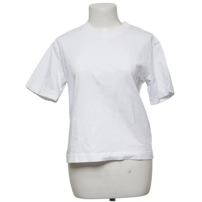 Gina Tricot, T-shirt, Größe: M, Basically Basics, Weiß, Bio-Baumwolle #EZp
