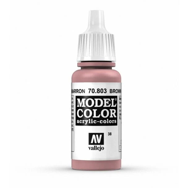 Vallejo VA803 17ml - Model Color - Brown Rose (10) - Image 4