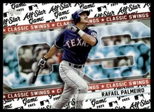 2025 Topps All-Star Game Rafael Palmeiro #CS-11 Classic Swings Rangers