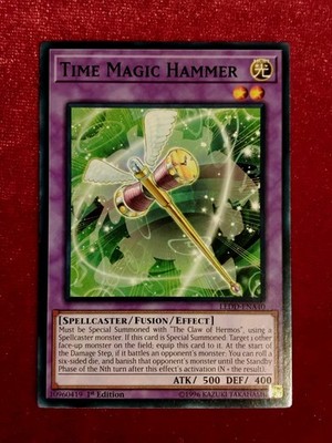 Yu-Yu-Gi-Oh! - Time Magic Hammer -Legendary Dragon Decks 1st Edition Unplyd Mnt+