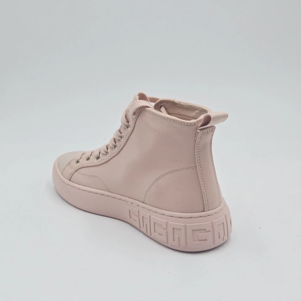 Zapatos De Mujer Guess 36 FL5IVY Zapatillas Rosa De Cuero Goma 02MAD - Imagen 4 de 4