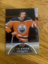 Leon Draisaitl Upper Deck Canvas NHL Hockey Card Oilers