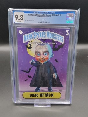 Mark Spears Monsters The Monsters & The Wolf #2  CGC 9.8   Garbage Pail Kids