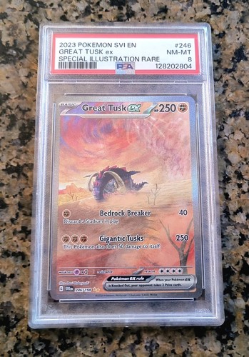 Great Tusk ex graded PSA 8 for sale on eBay
