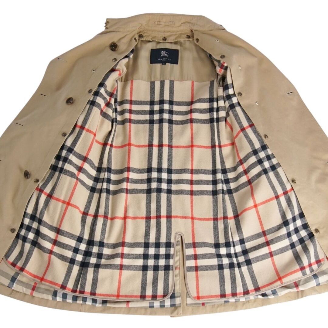 Burberry London Liner Trench Coat 100% Cotton Womens 38 (equivalent Used MOLO-0 thumbnail 7