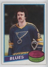 1980-81 Topps Scratched Mike Zuke #209 m1p