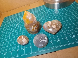 Carved Stone Agates