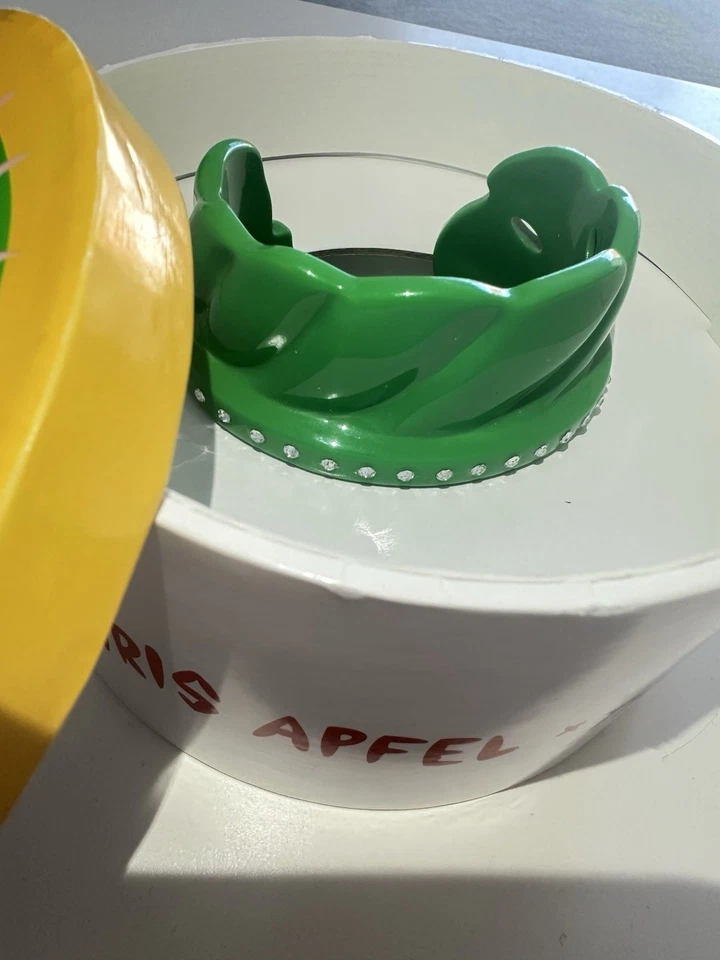 Brazalete Brazalete IRIS APFEL X para H&M Enorme Verde XS/S NUEVO CON ETIQUETAS Foto 4 de 4