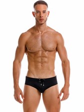 JOR 2192 Herren Badehose sexy Badeslip Braszilian Sunga Cut, M