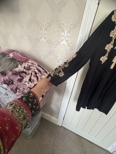 Indian/Pakistani Black Kurta Size Xl/xxl Brand New - Picture 5 of 5