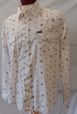 Southern Thread Bee Print Pearl Snap Shirt   ...