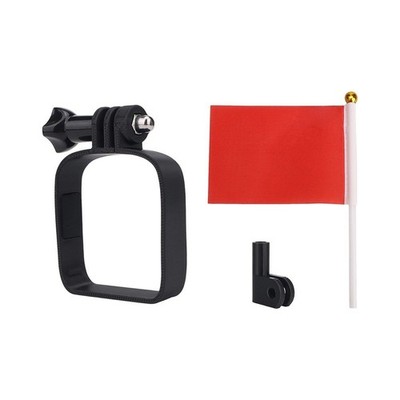 For Potensic ATOM 3 Compatible Flag Extension Stand - Black ABS 5.4x1.5x21.4cm