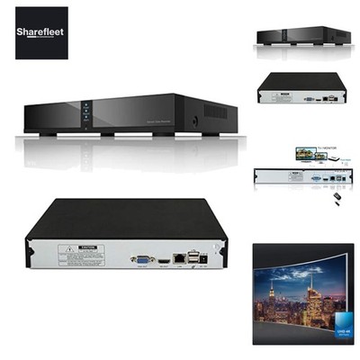16-Channel 4K/8MP Cloud NVR Netzwerk-Videorekorder 3840x2160P H.265 Compression