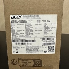 Acer Vero 27" G Monitor 1920x1080 100Hz 250Nit 4ms 100x100 4