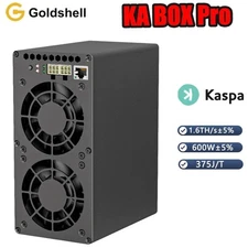 Goldshell KA Box pro 1.6T 600w Kaspa KAS Miner Asic Miner Preorder -No PSU