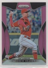 2019 Panini Prizm Tier II Pink Prizm Andrew Heaney #151 1u6