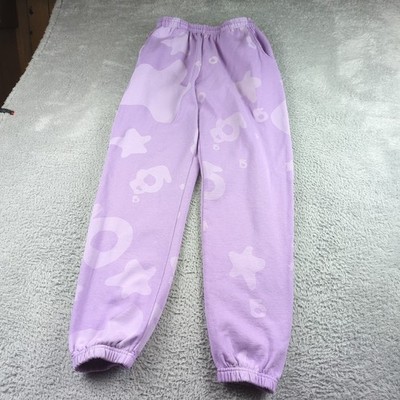 Sp5der Sweatpants Womens XS Pink Beluga V2 Pull On Drawstring Worldwide