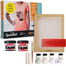 Speedball Intermediate Screen Printing Kit - Make Your Own Custom T-Shirt Pr...