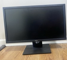2018 Dell Flat Panel Monitor 20-inch Widescreen LCD With Stand For parts 