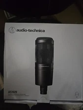 Audio-Technica AT2020 Cardioid Condenser Microphone, XLR