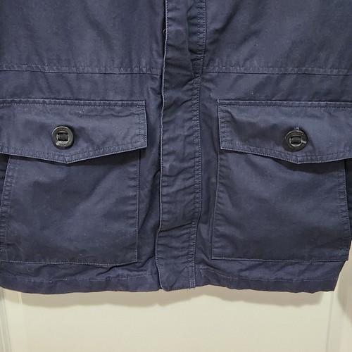 Giacca utility leggera Mexx uomo XL blu navy tasche foderata - Foto 6 di 14