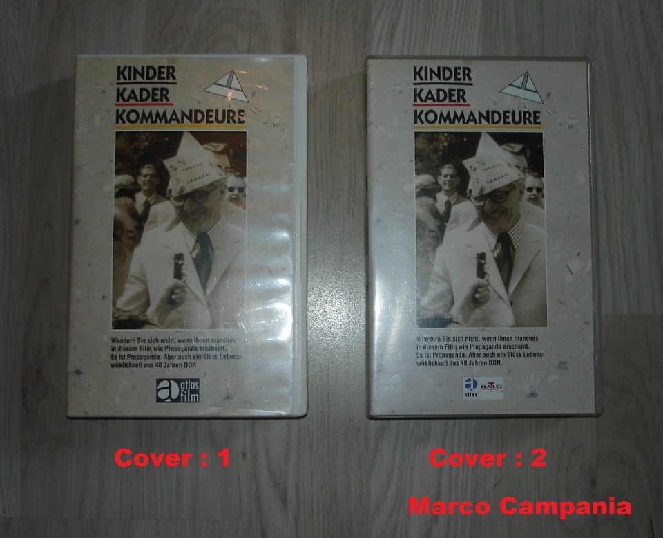 2  x  Kinder,  Kader,  Kommandeure  - VHS Cassetten  -  Atlas / BMG  -  Sehr gut - Bild 3 von 4