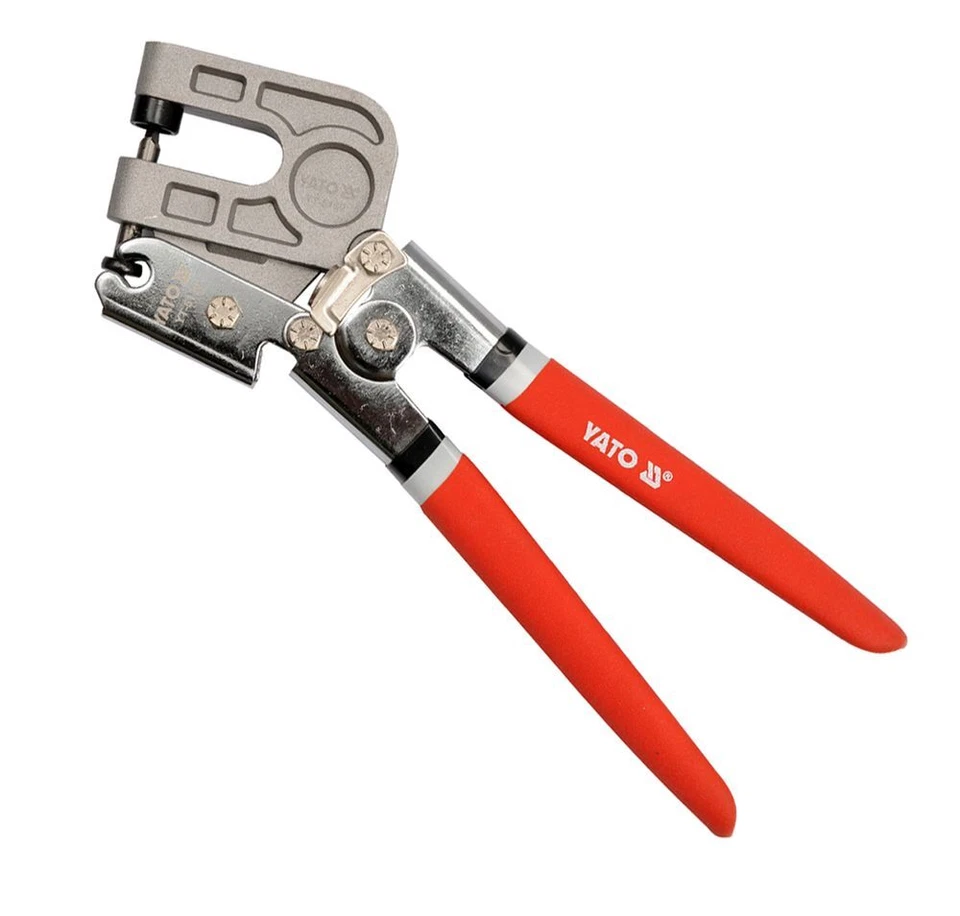 YATO Profilverbundzange Crimpzange Blindnietzange Ständerwerk Krimperzange 275mm - Bild 4 von 4
