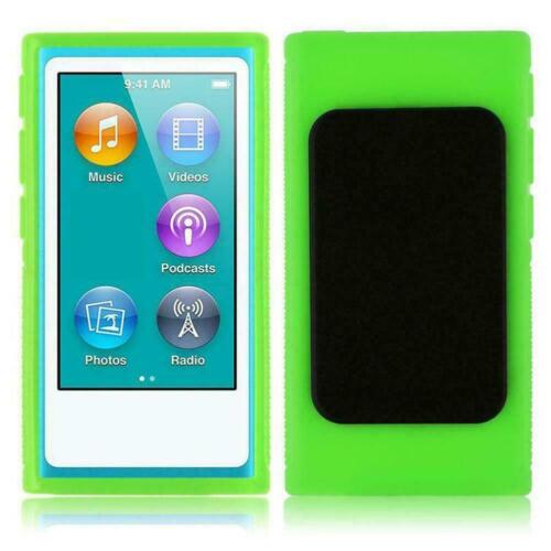 1x Soft Gel Case Rubber Cover Belt Clip Holder For iPod 7th Generation Nano - Picture 8 of 10