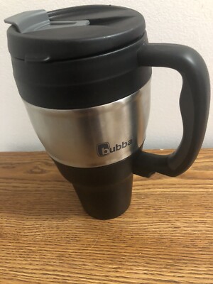 Bubba Classic Insulated Mug 34 Oz Hot or Cold Travel Coffee Black 