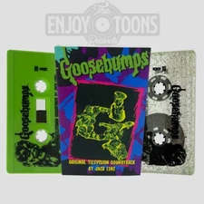 Goosebumps 90s Tv Show Soundtrack Cassette Tape Jack Lenz Scholastic Horror