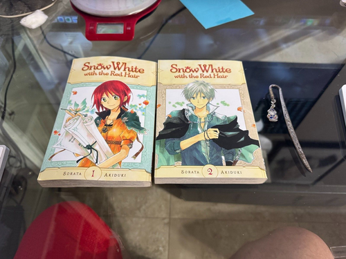 BUNDLE - Lot of 2 Snow White with the Red Hair (vol 1 & 2) & Korea Metal Bookmrk